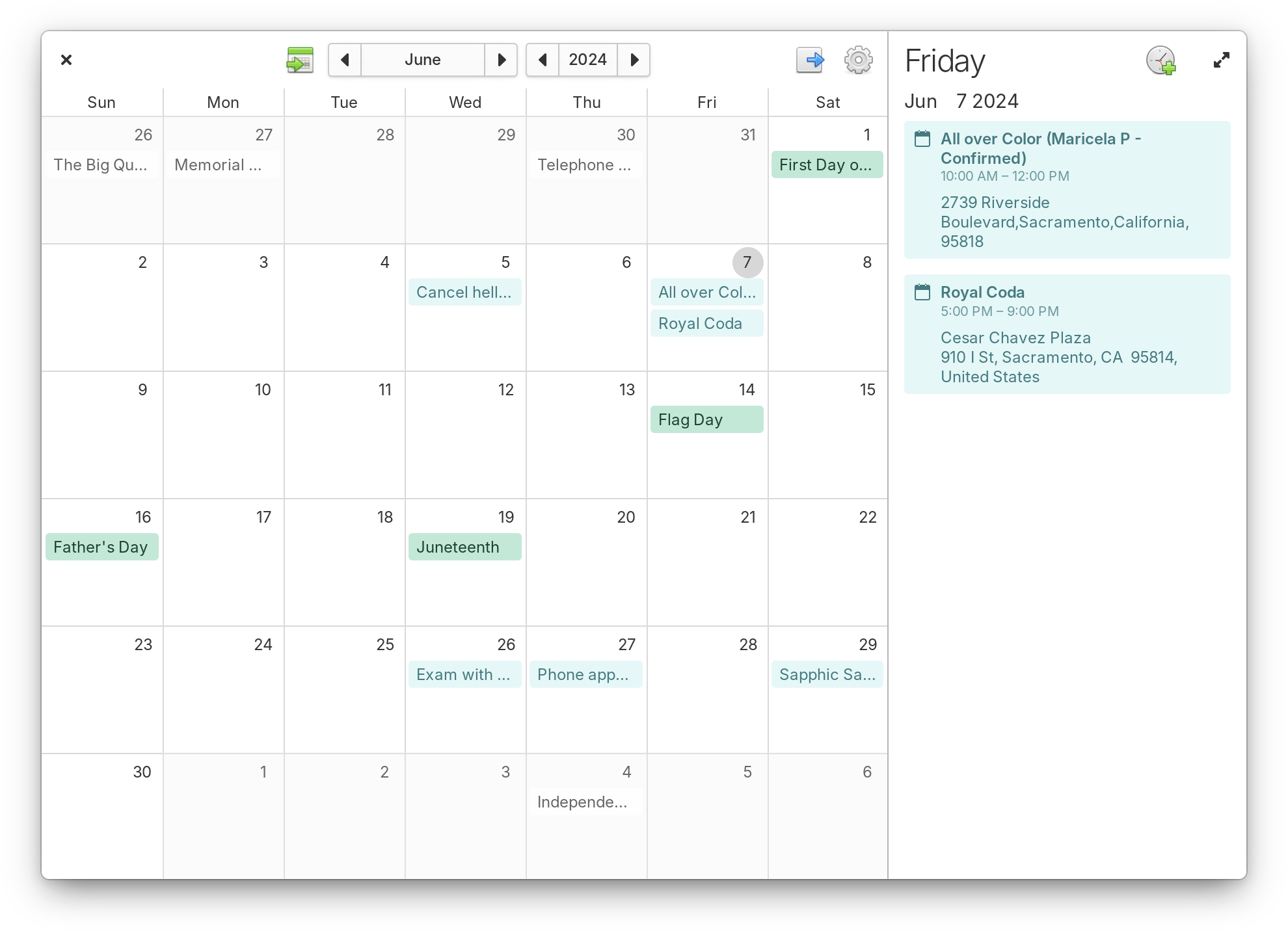 Get Calendar on elementary AppCenter