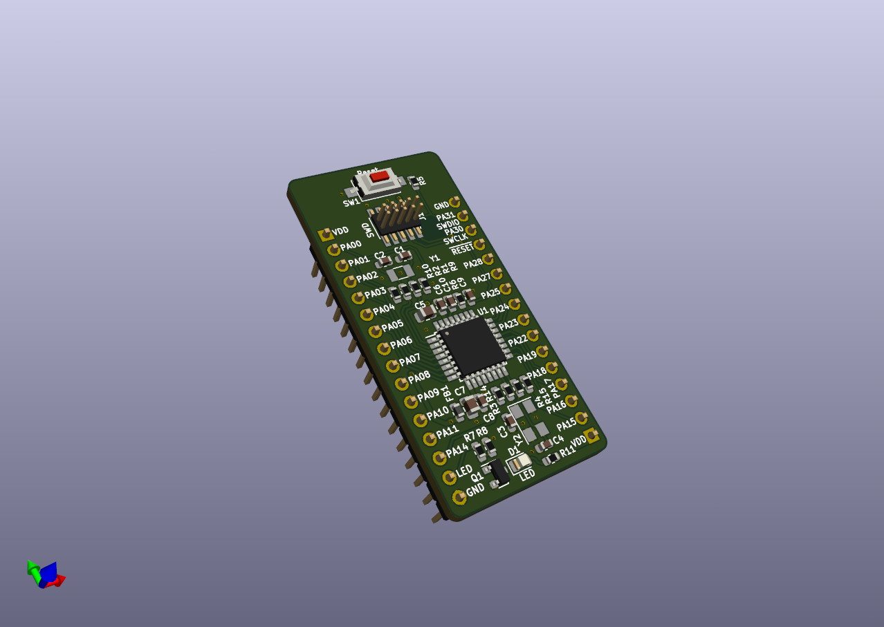 Atsamd20-breakout, from the project README