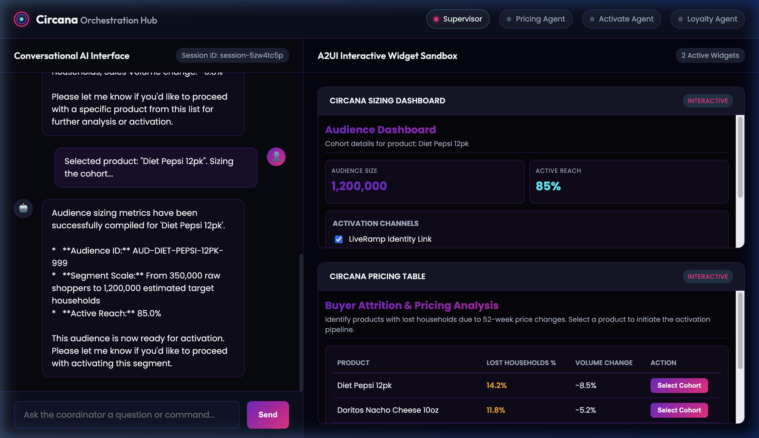 Audience Sizing Dashboard