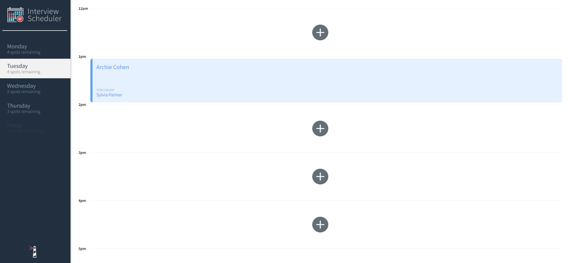 GitHub - eliachow/scheduler
