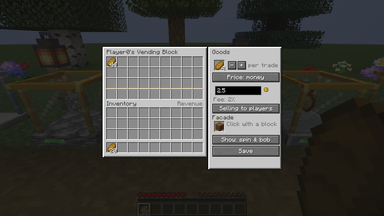 Owner screen