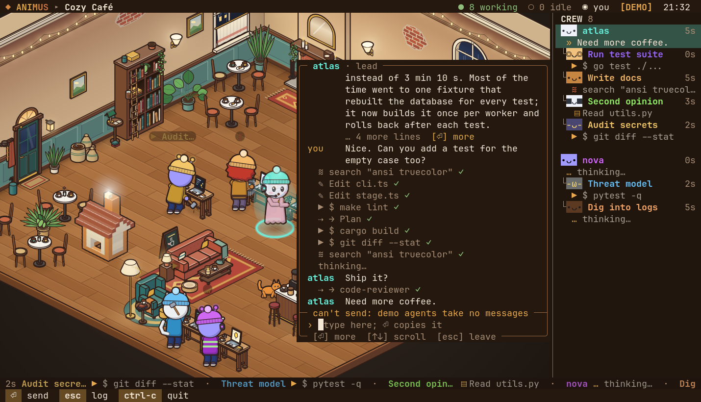 The chat window