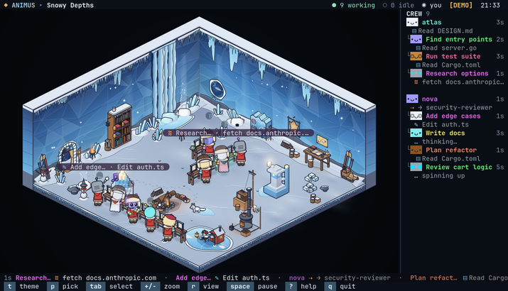 Snowy Depths