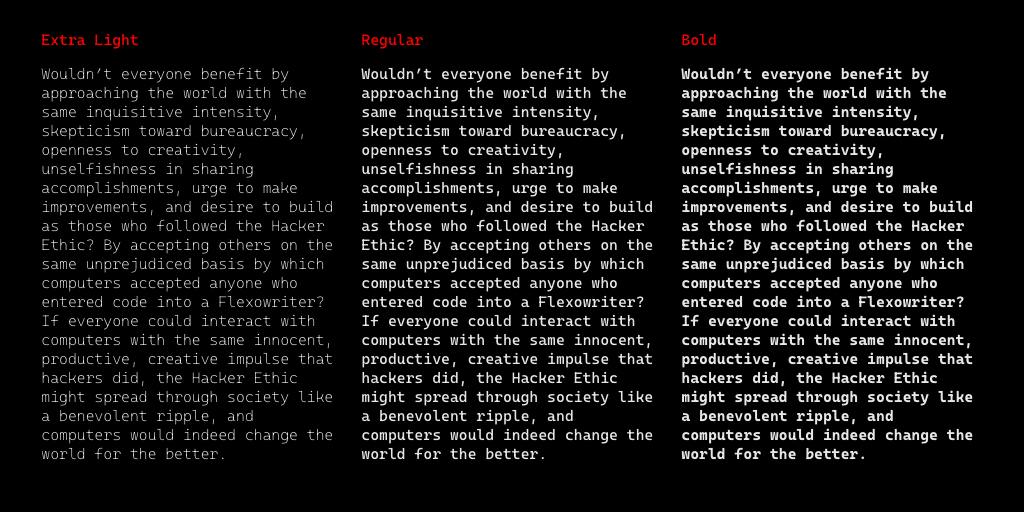 Text Example