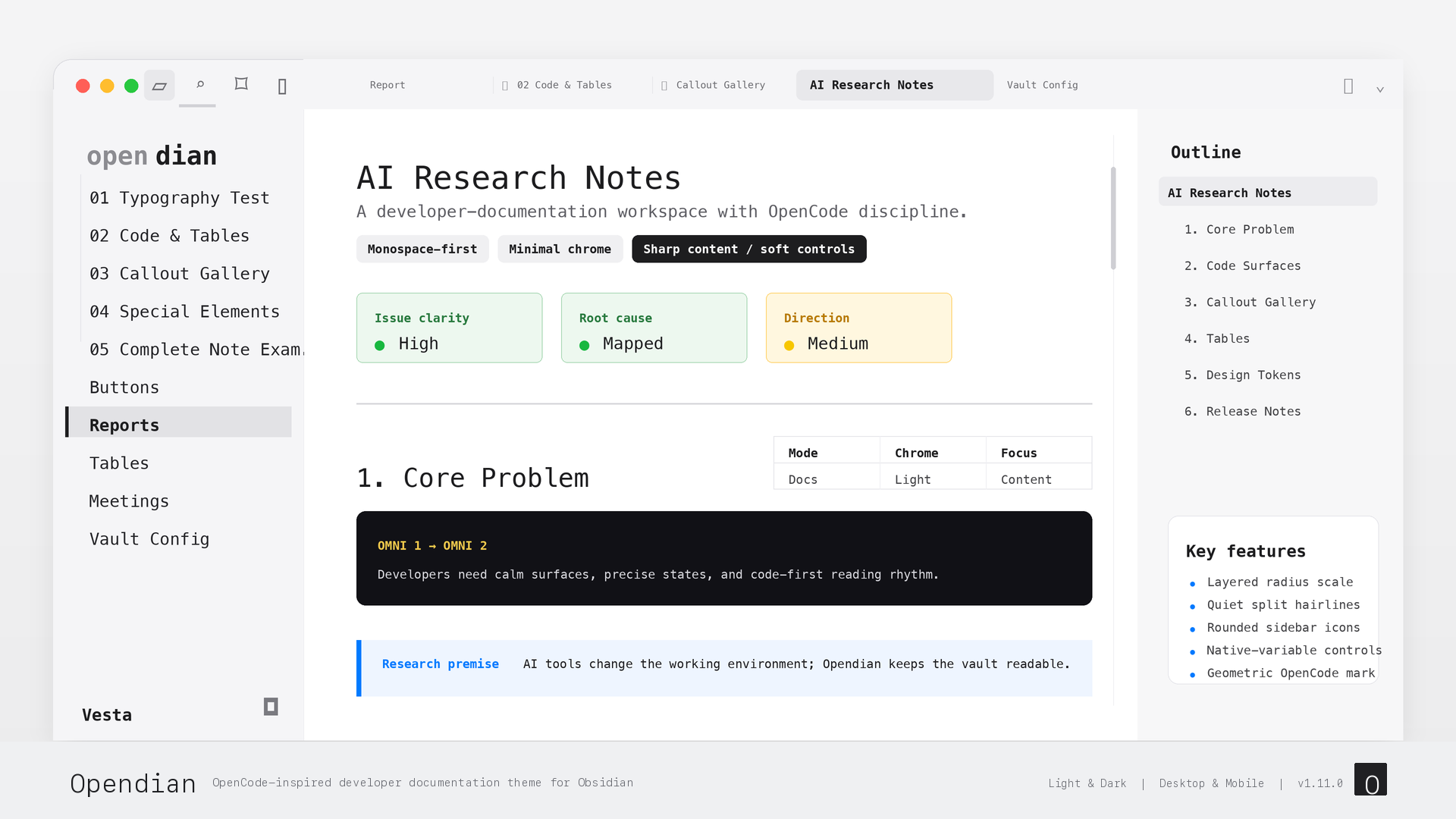 Opendian preview