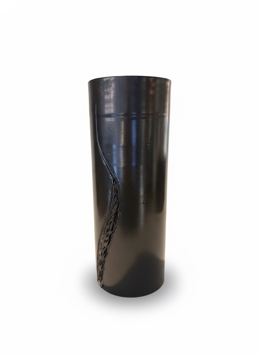 Deep Green Cylinder Vase