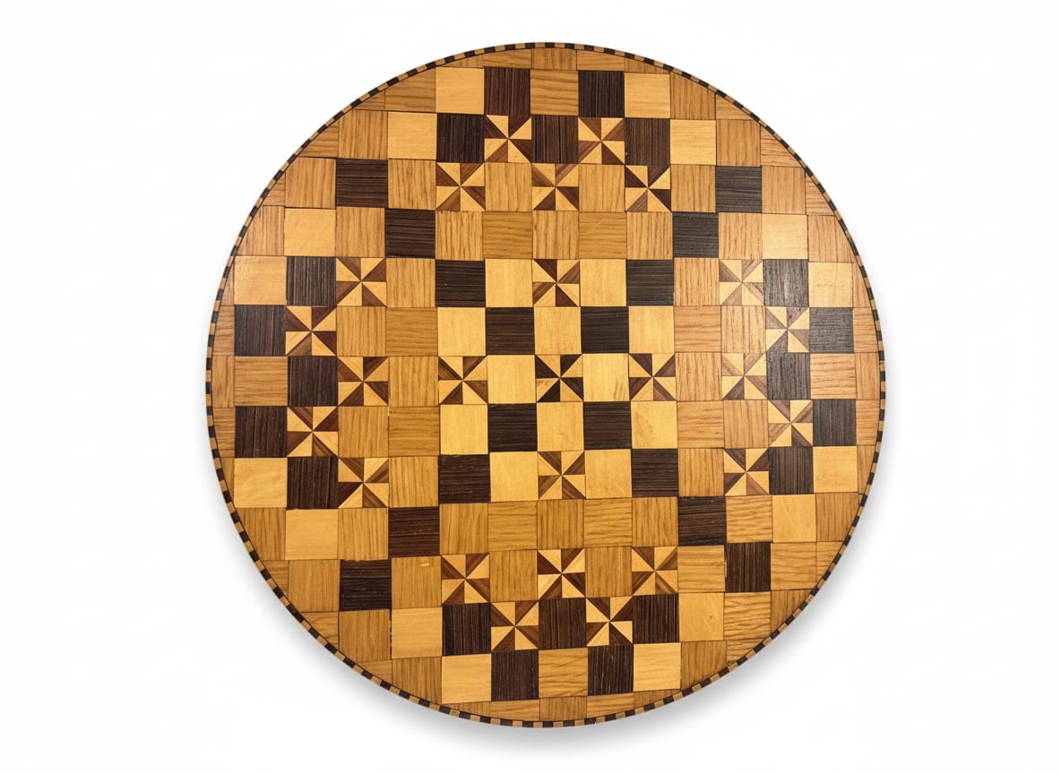 Inlaid Wood Platter