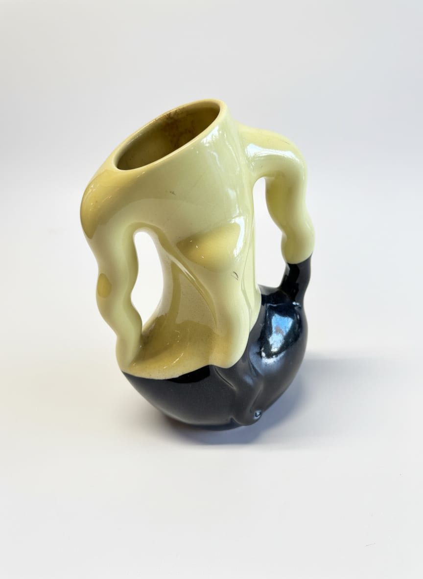 Ceramic French Vase — detail 2