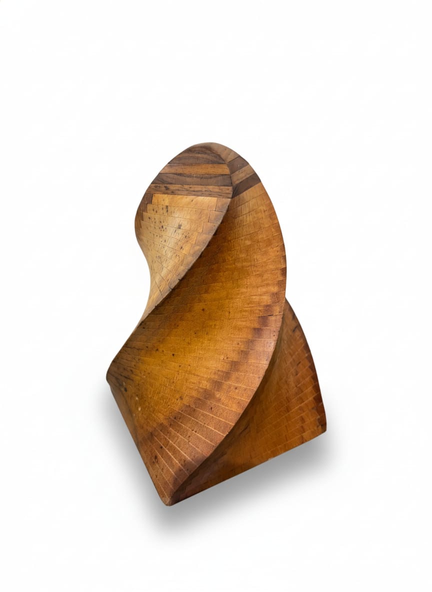 Wood Spiral Sculpture