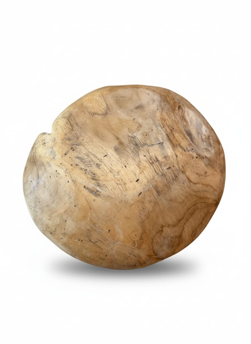 Olive Wood Bowl — detail 2