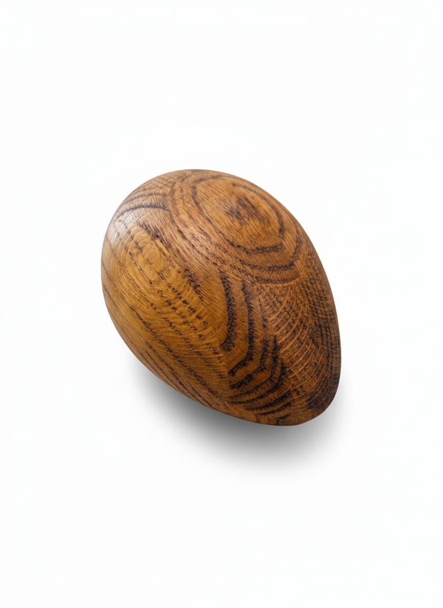 Wood Egg — detail 2