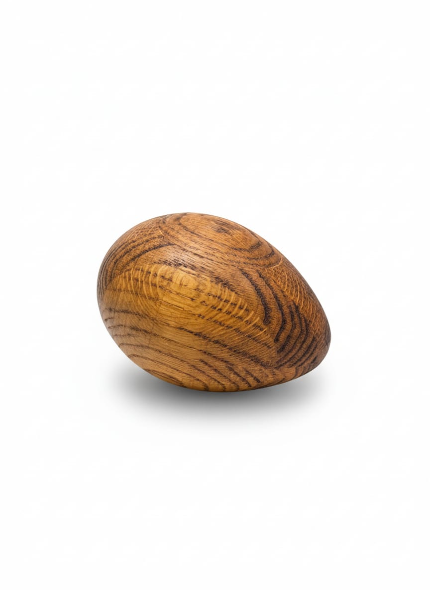 Wood Egg — detail 3