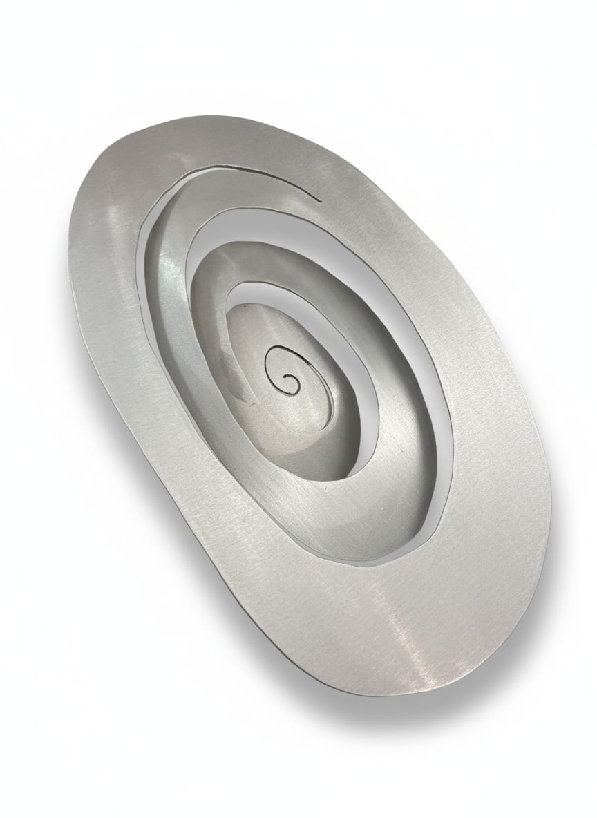 Stainless Steel Spiral Sculpture