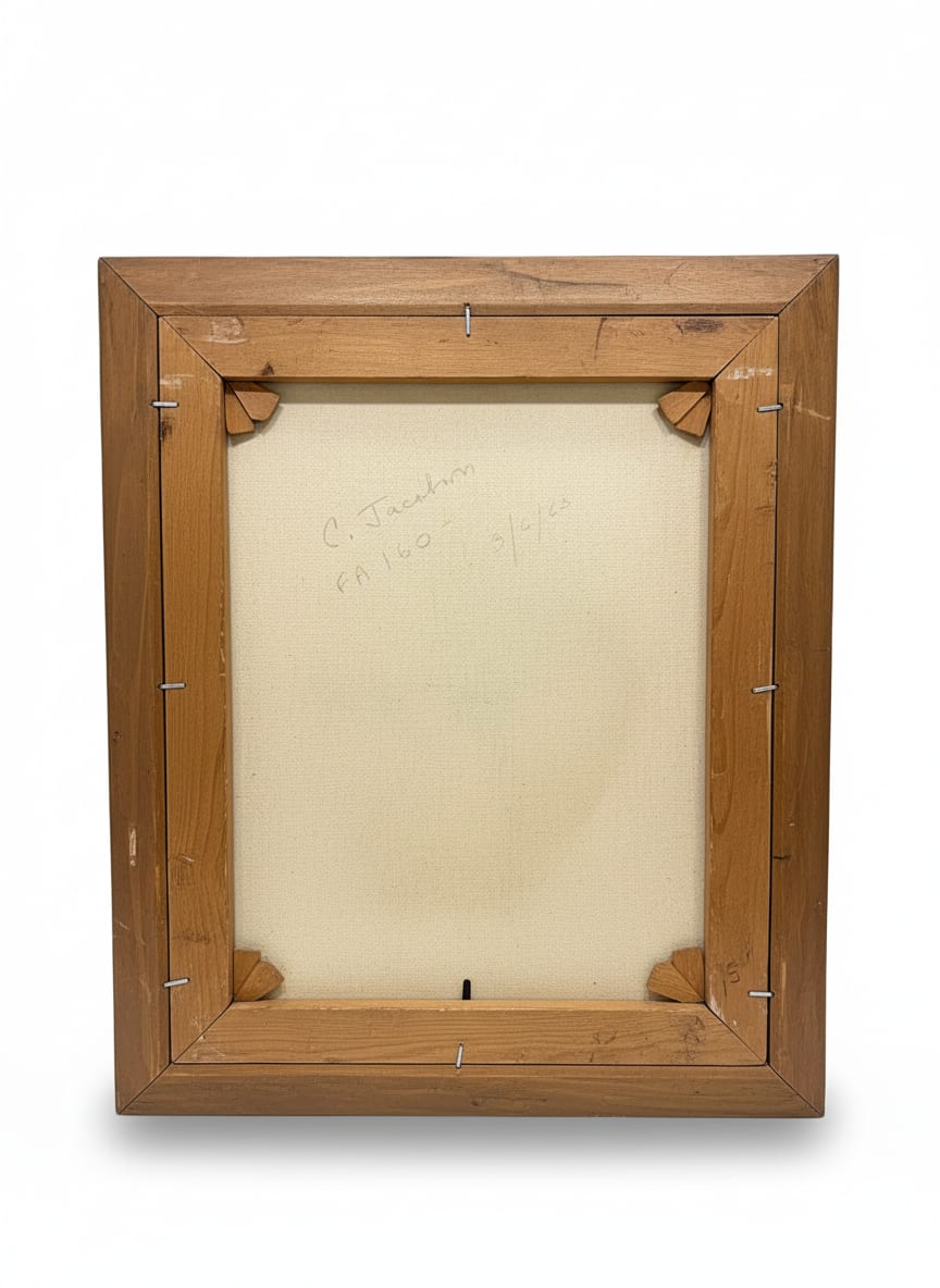 Painting Signed C. Jacobson 1968 — detail 2