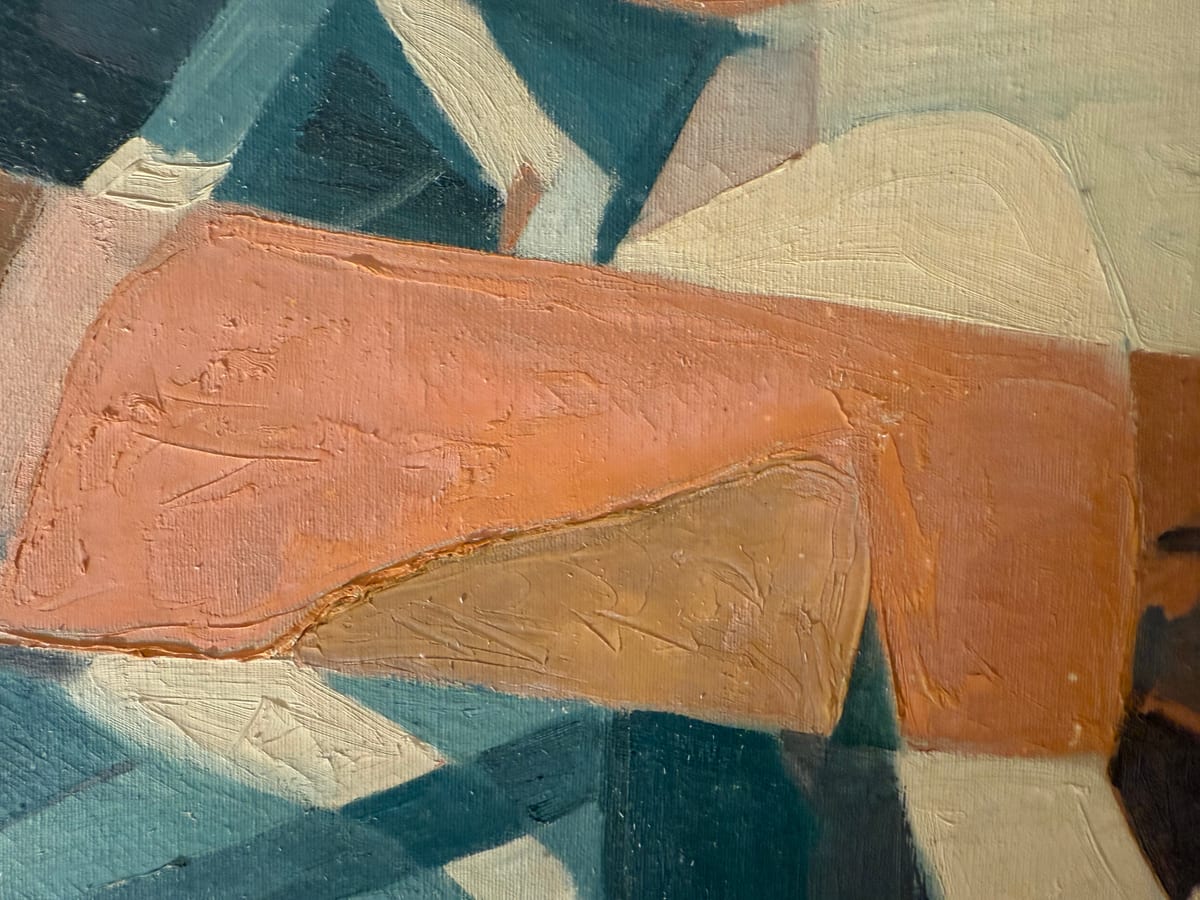 Painting Signed C. Jacobson 1968 — detail 3
