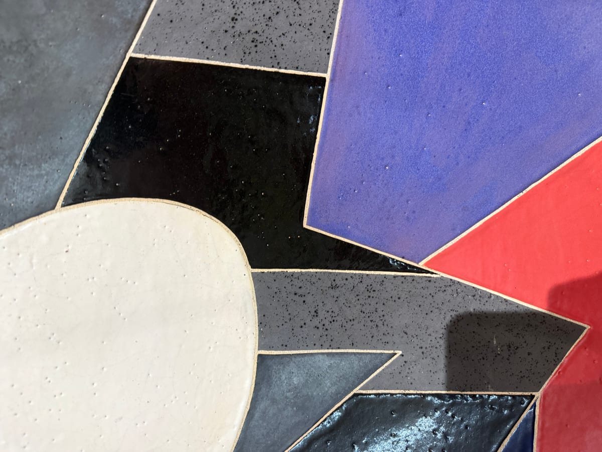 Michael Gustavson Wall Ceramic — detail 3