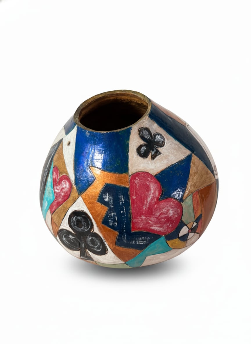 Playing Card Gourd — detail 4