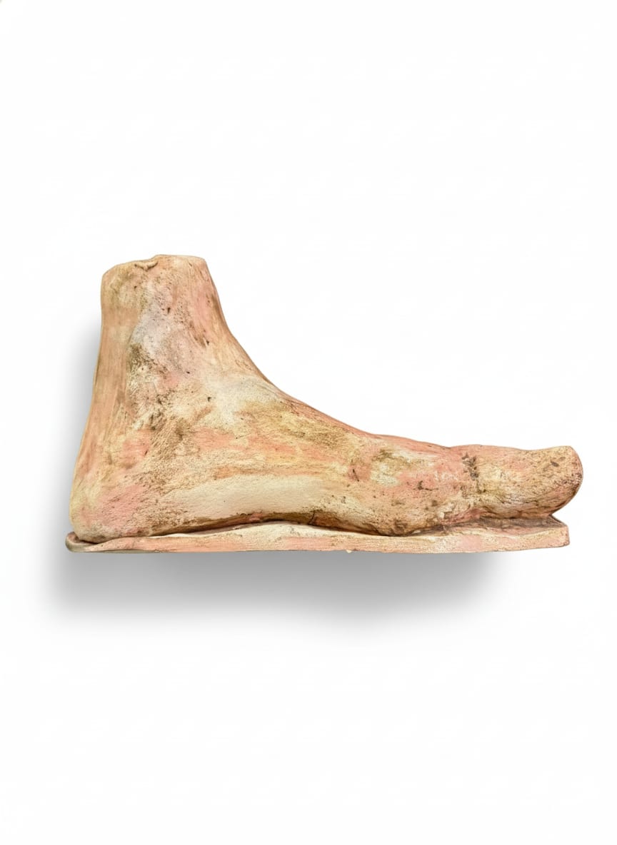 Ceramic Foot Sculpture — detail 2
