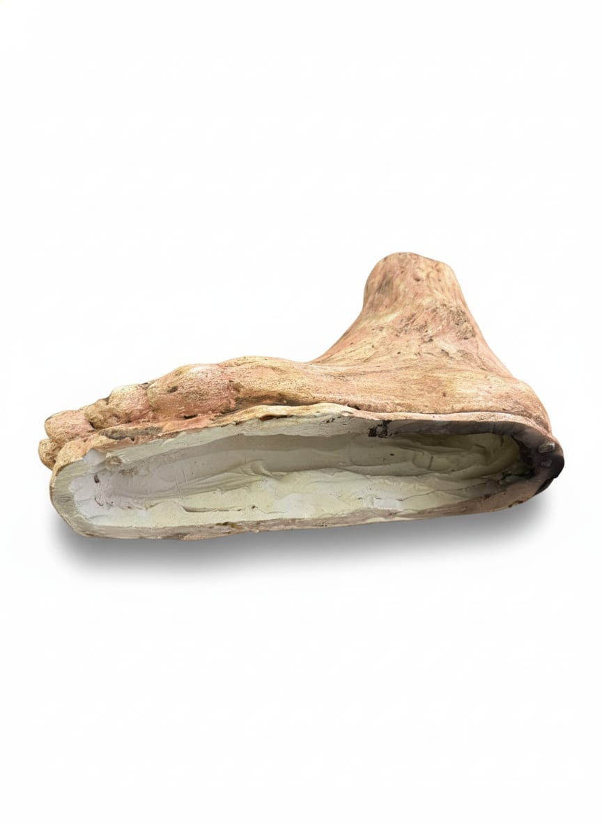 Ceramic Foot Sculpture — detail 3