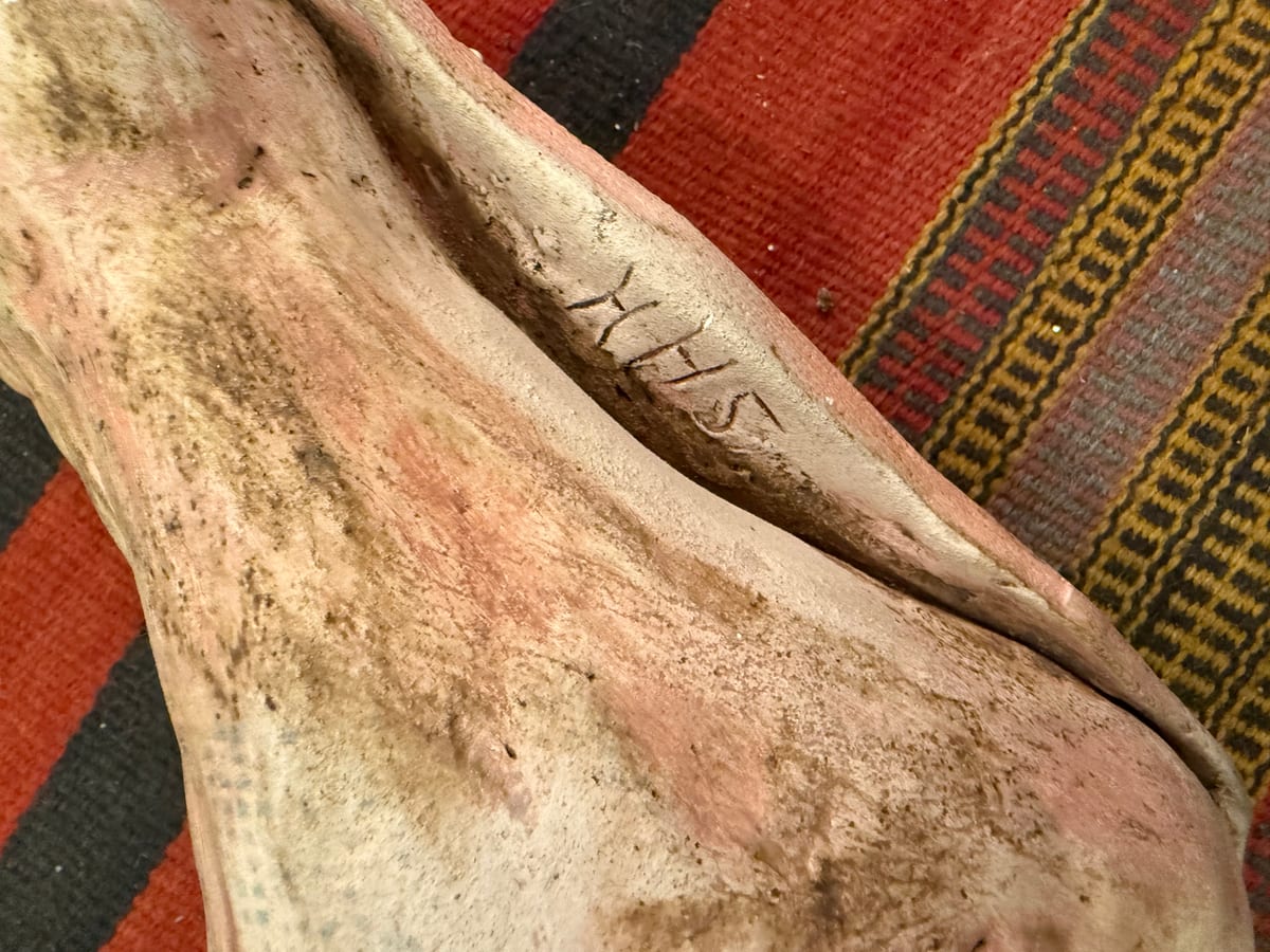 Ceramic Foot Sculpture — detail 4