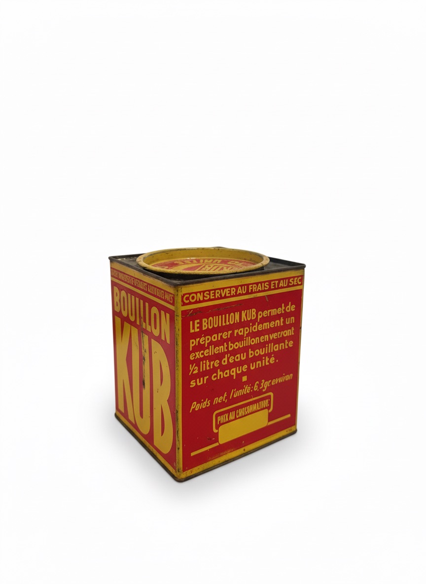 French Bouillon Kub Tin