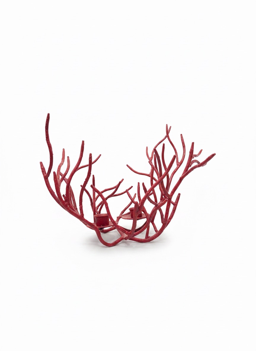 Red Candelabra Antlers