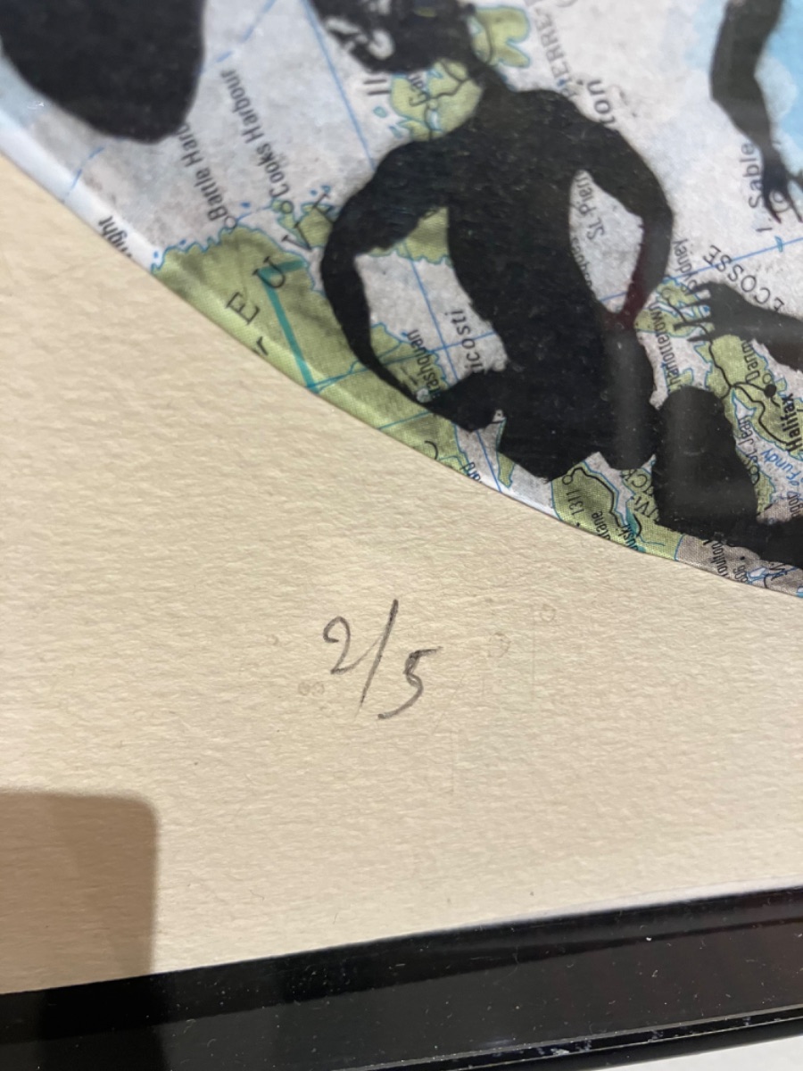 Circular Abstract Print — detail 3