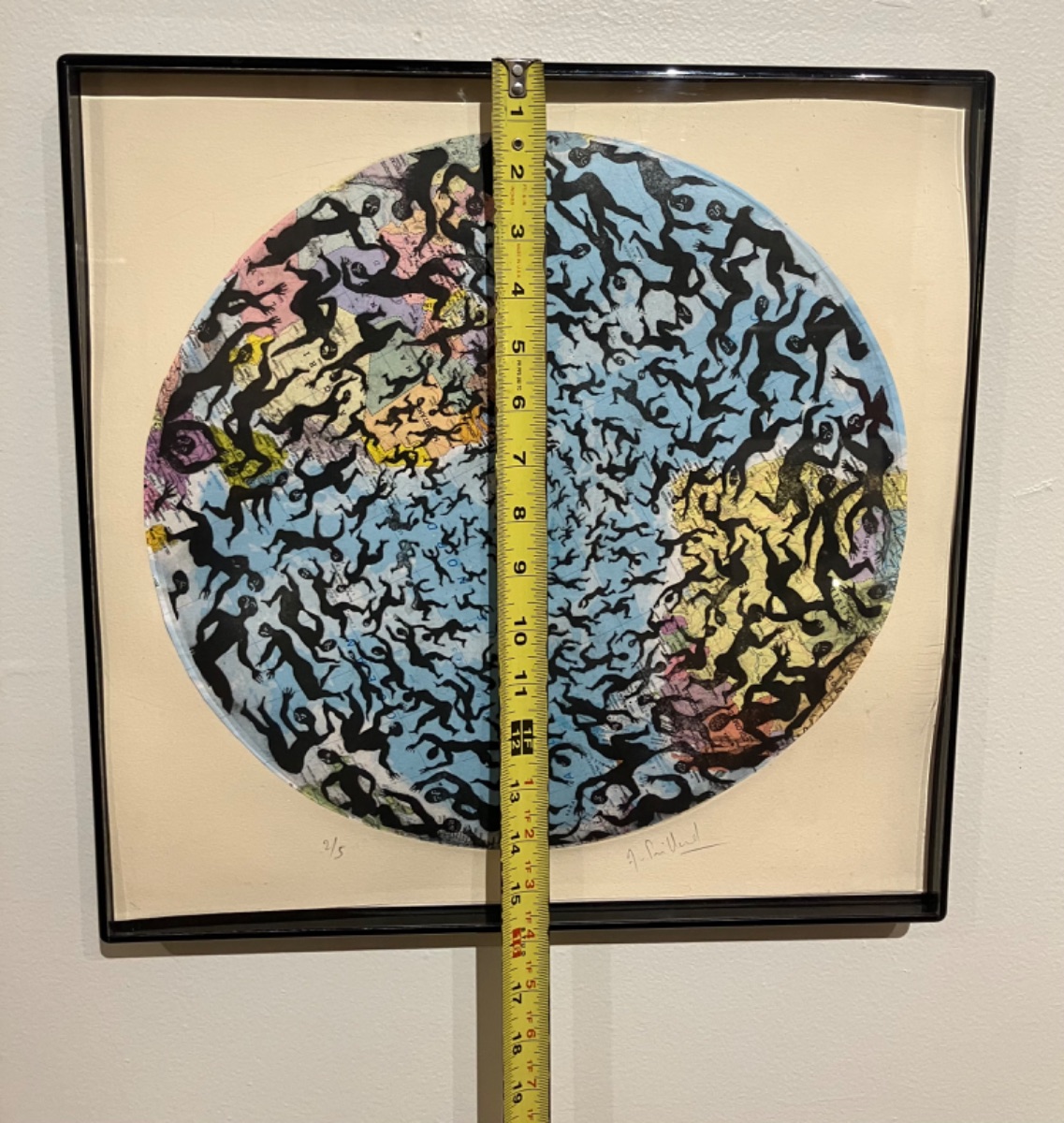 Circular Abstract Print — detail 4