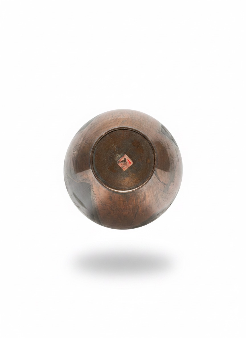 Mixed Metal Vase — detail 5