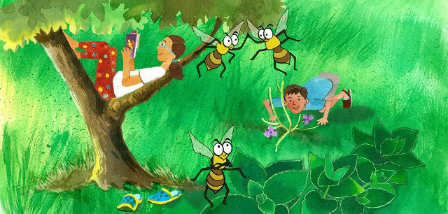 मधुमक्खियाँ क्यों भन-भन करती हैं?