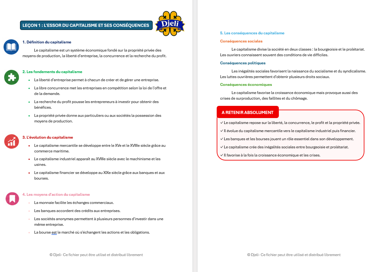 Aperçu fiche