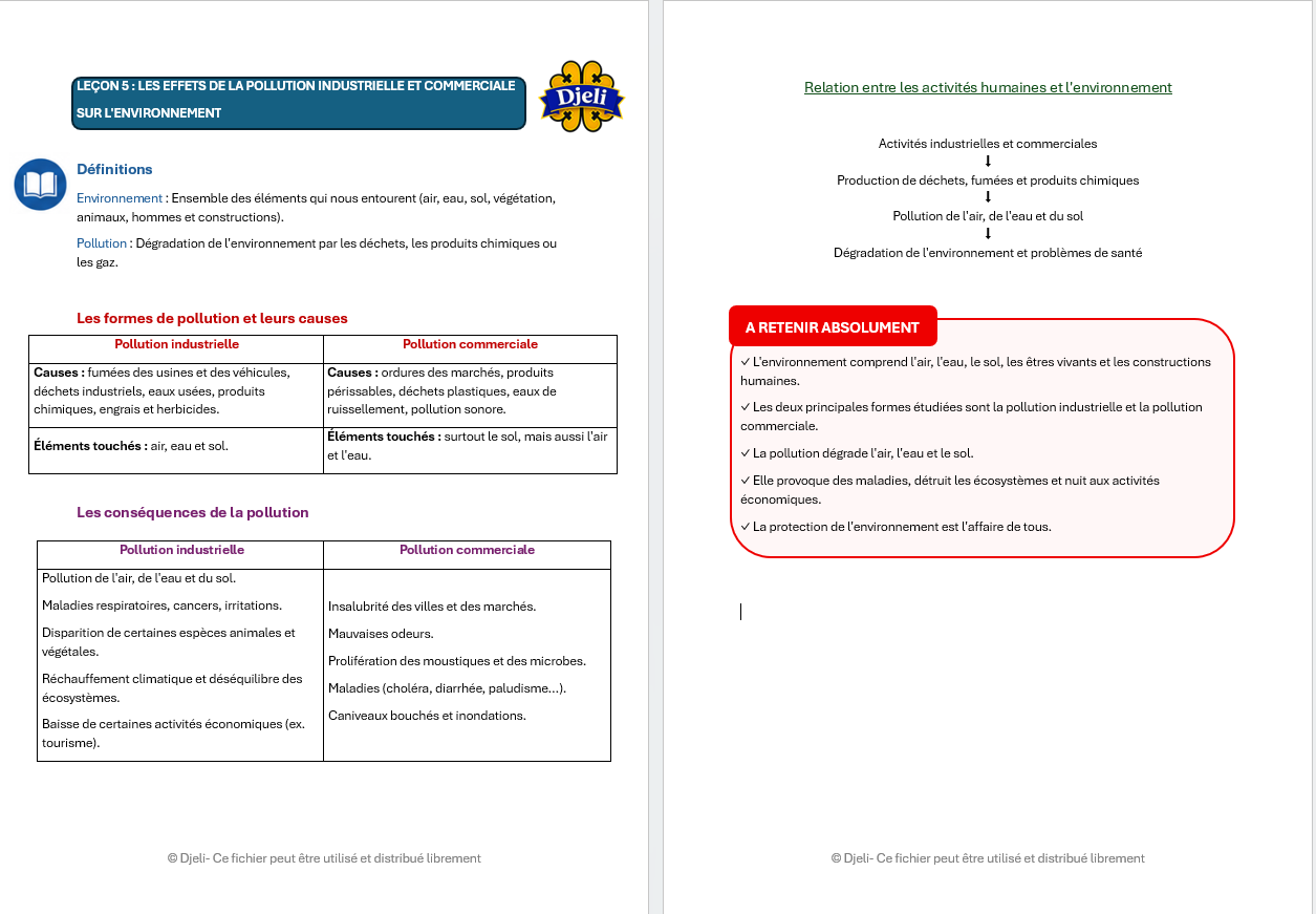 Aperçu fiche