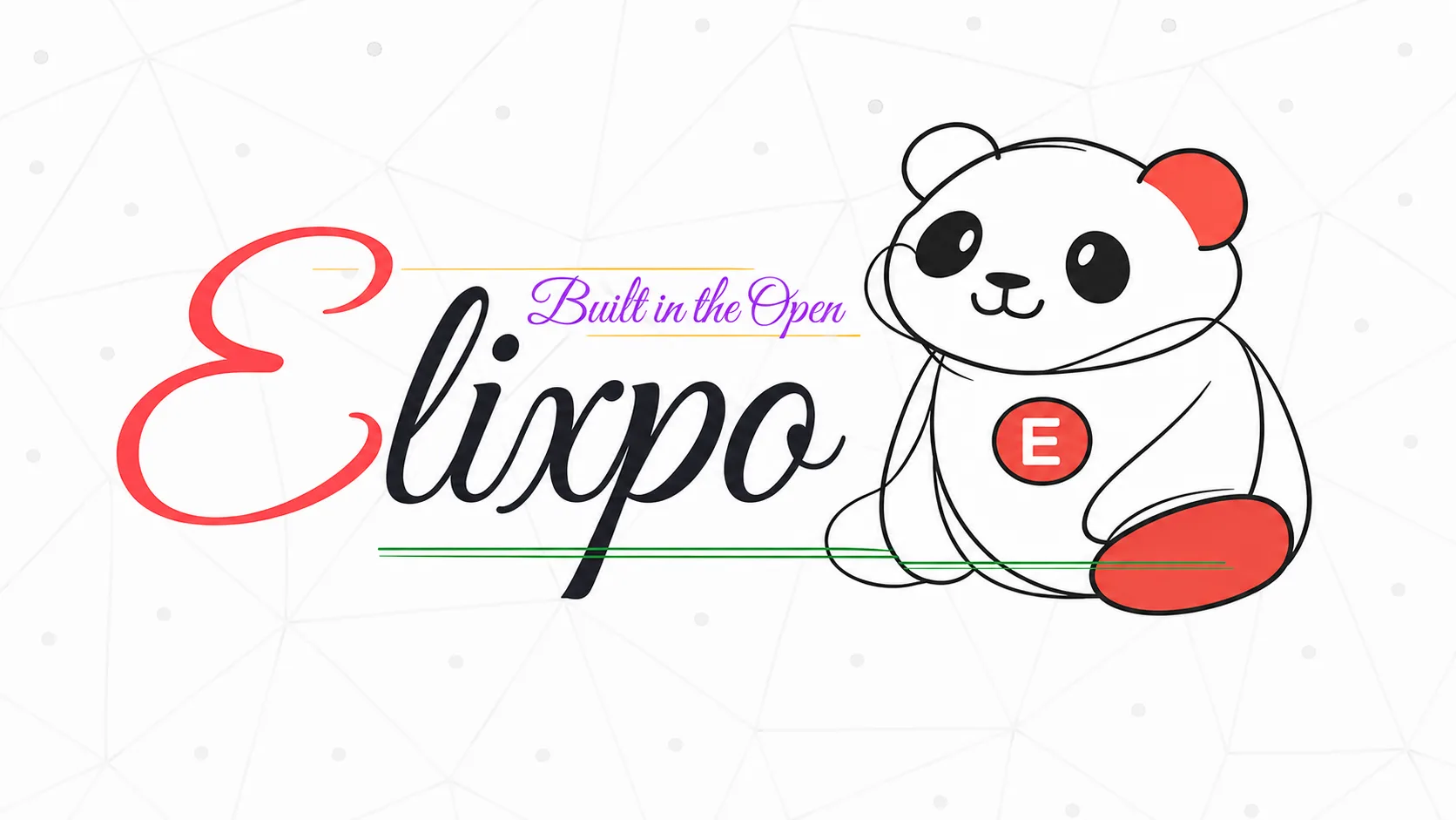 Elixpo wordmark with the Oreo panda mascot