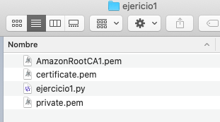 "Configurar la prueba"