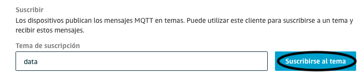 "Configurar la prueba"