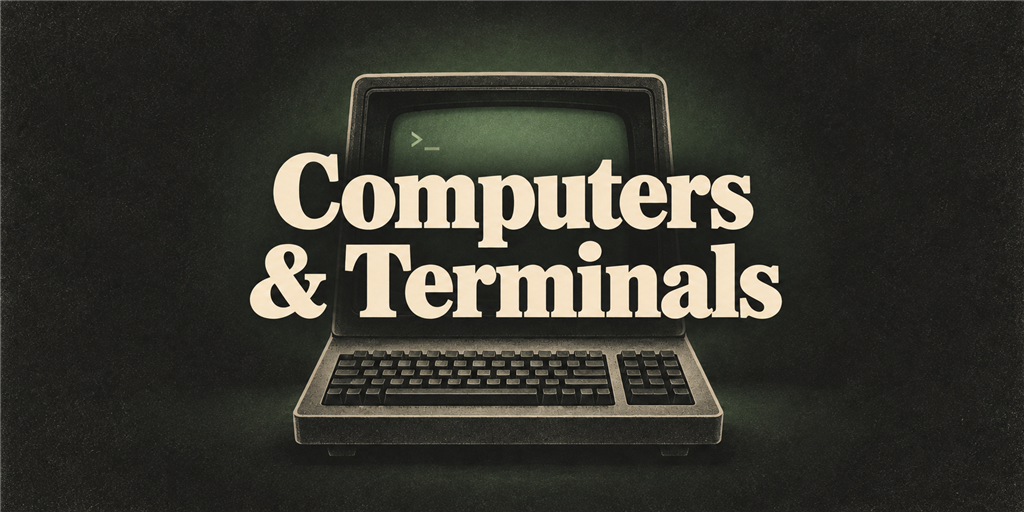 Computers & Terminals 💻