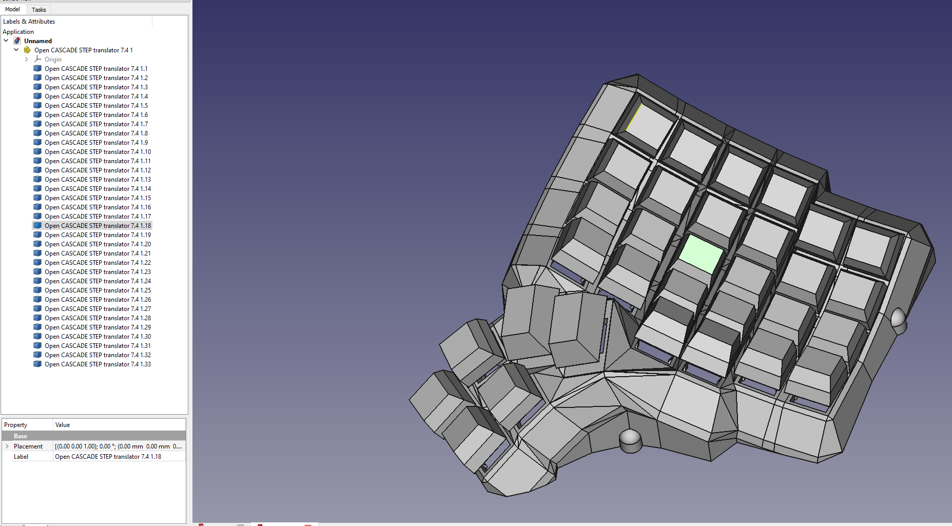 STEP File in FreeCAD