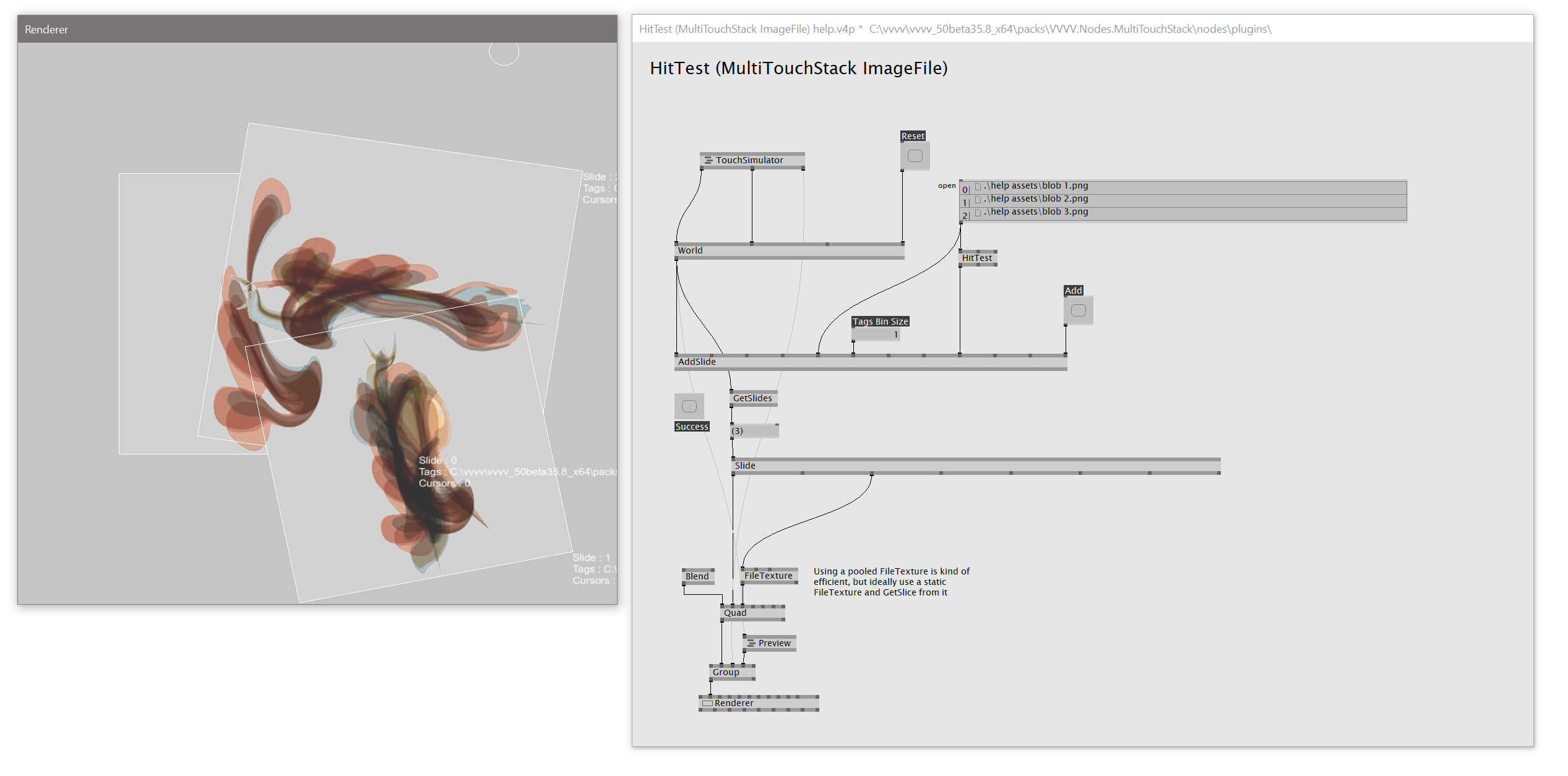 GitHub - elliotwoods/VVVV.Nodes.MultiTouchStack: A stack of slides for ...