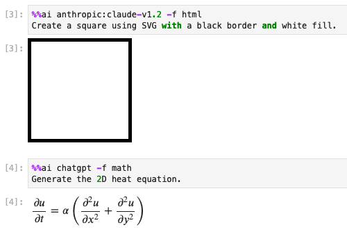 Sample with HTML and math generation