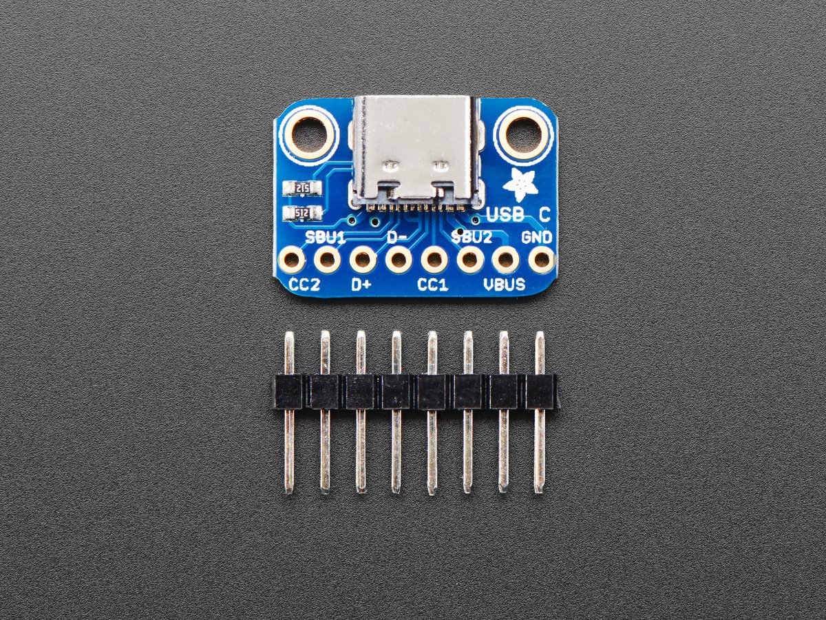 Adafruit USB Type C Downstream Breakout rev B, from the project README