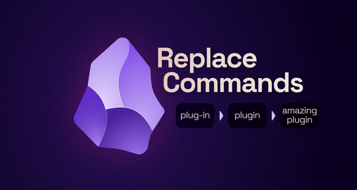Replace Commands
