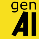 GenAIScript logo a yellow square with genai text
