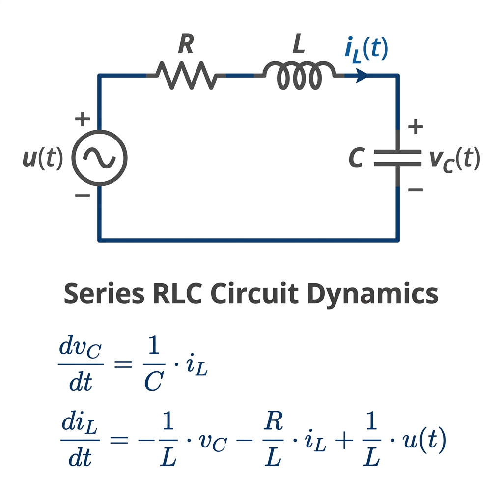 Series RLC Circuit and Differential Equations