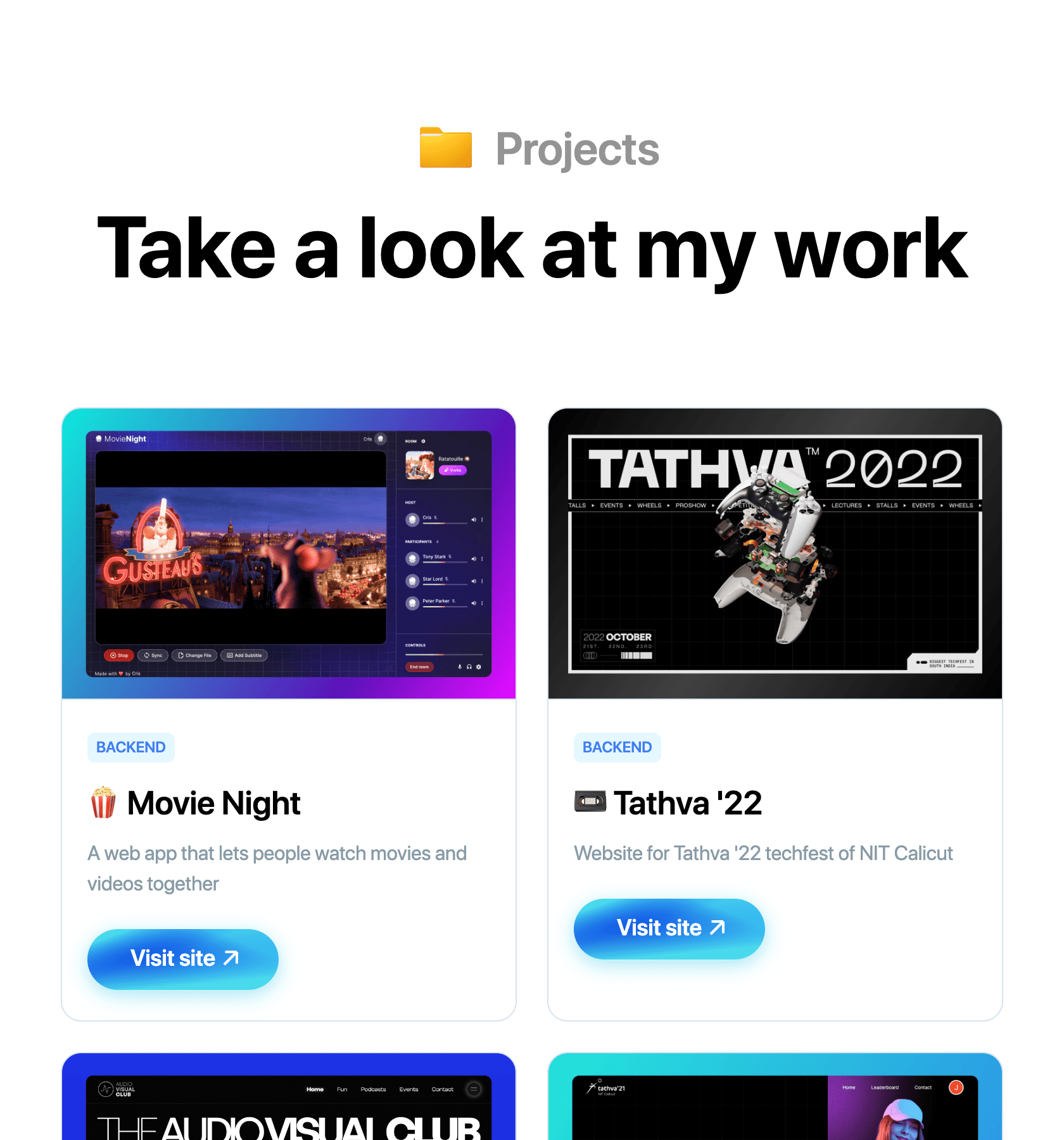 Projects