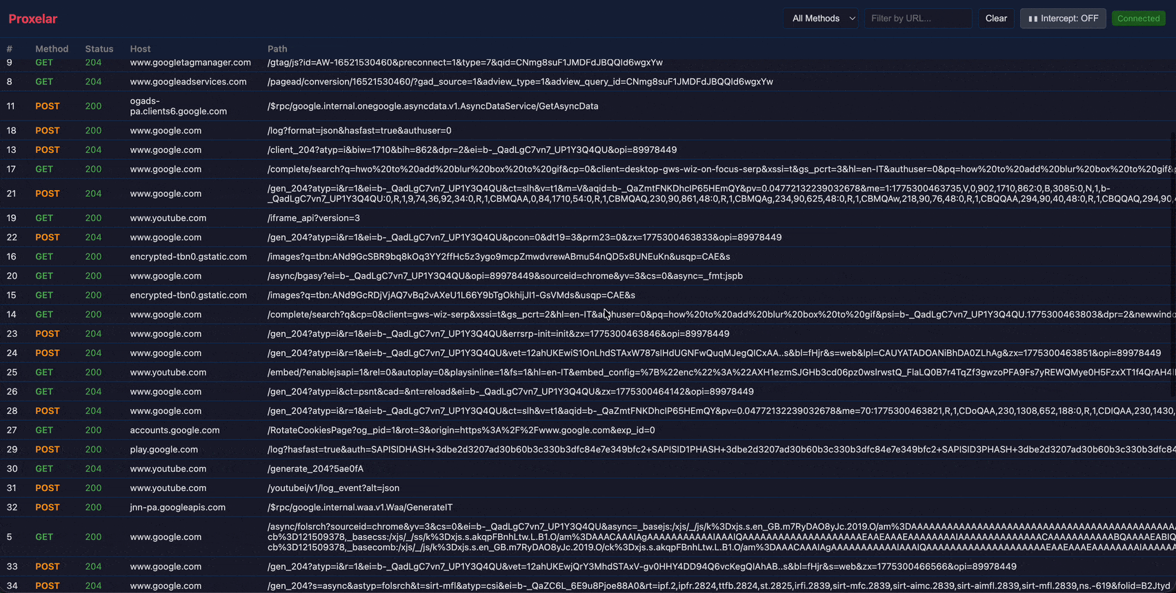 Web GUI demo