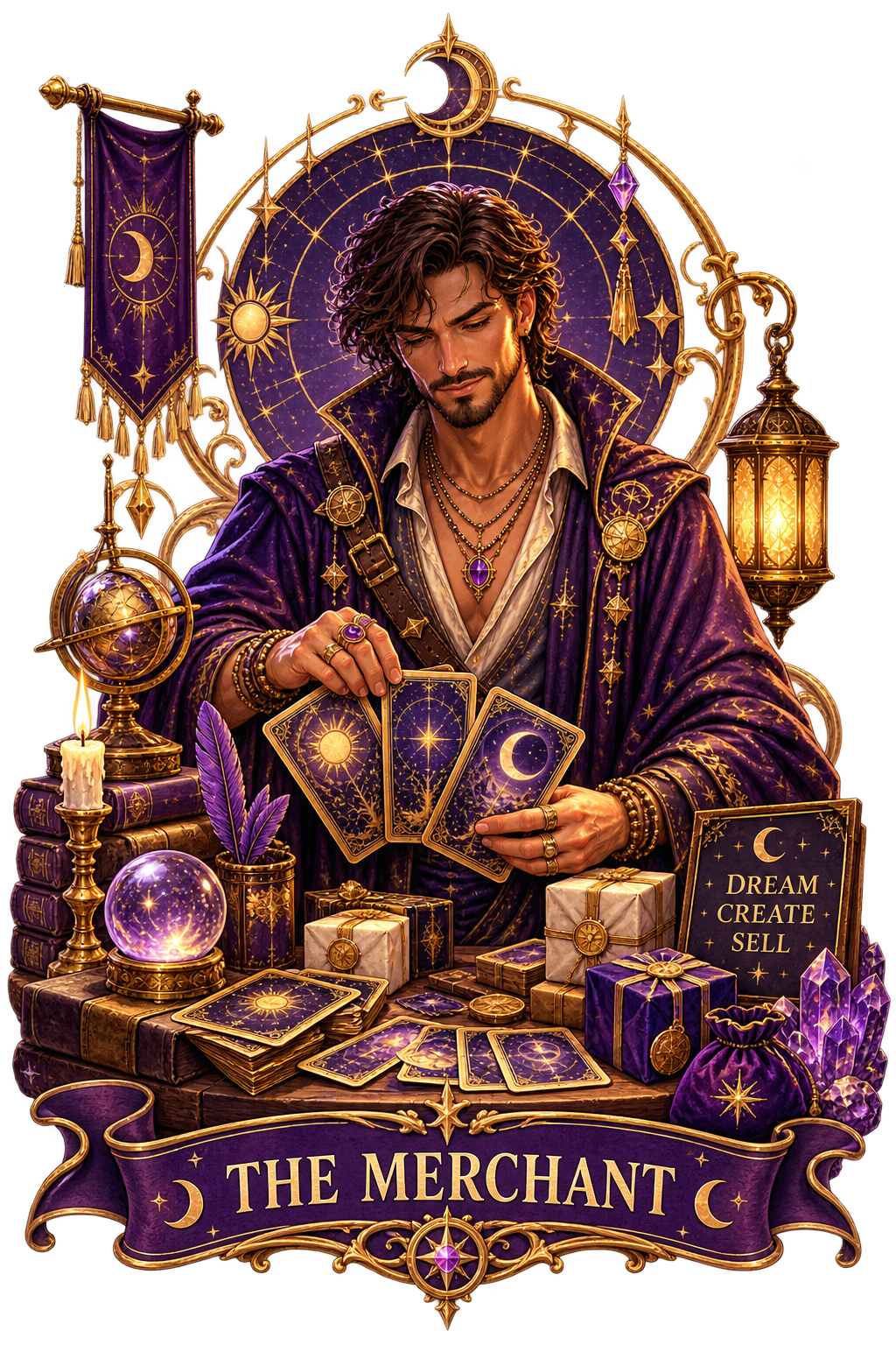 Etsy sellers building a printable product shop with Arcana Deck AI