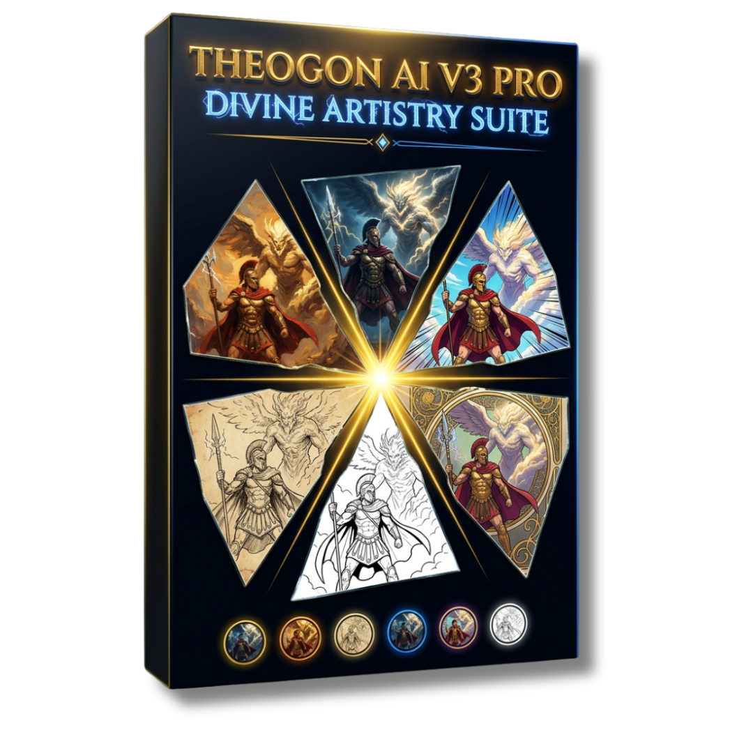 Theogon AI V3 Pro — Divine Artistry Suite