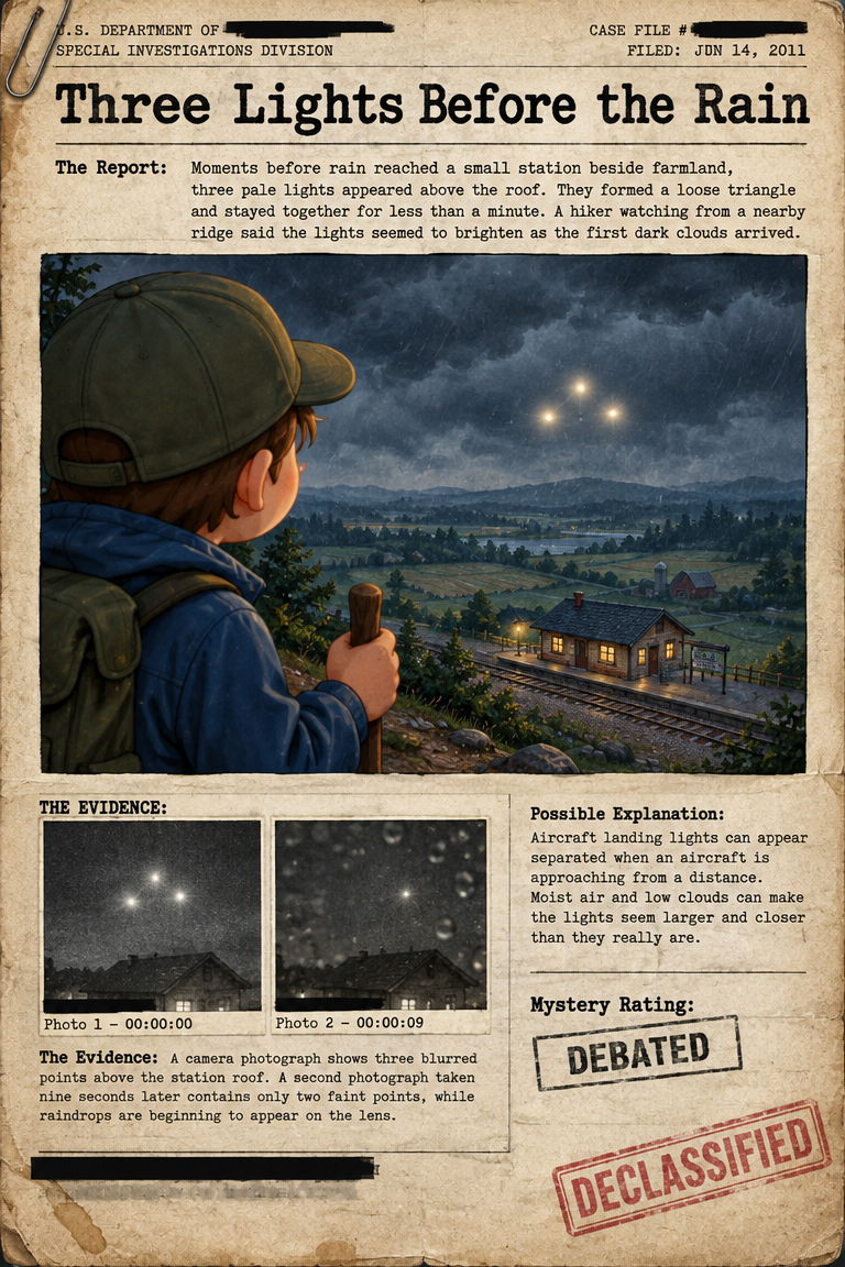 Declassified Document style page 1