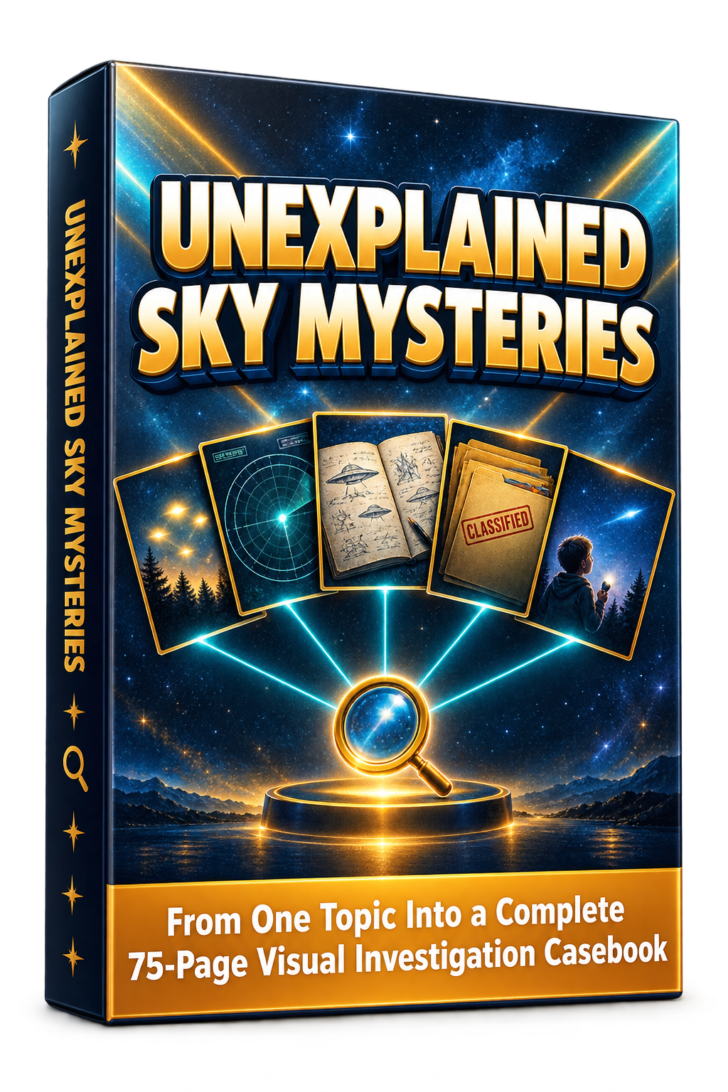 Unexplained Sky Mysteries - Main Cover