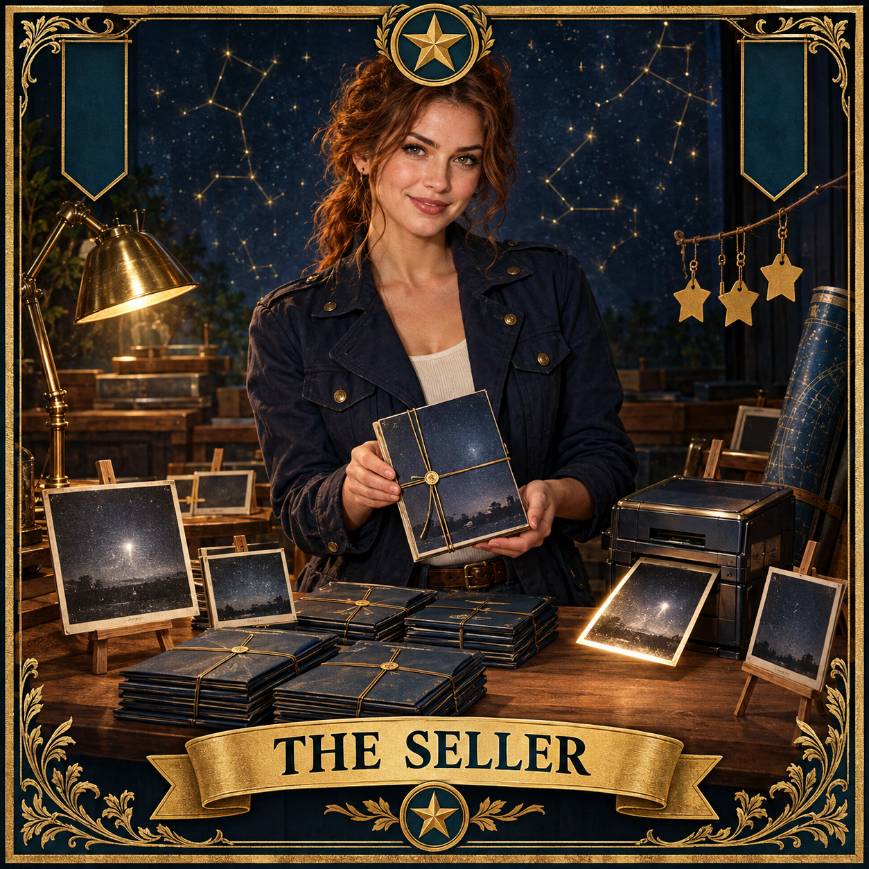 Etsy seller creating sky mystery printables